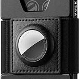 VULKIT Mens Wallet With AirTag Holder RFID Blocking, Aluminum Pop Up Card Holder With Expandable Backplate, Holds 12 Cards and Cash for Men and Women, Black, slim, Minimalist-picture-40