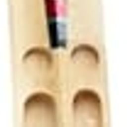 Generic Kashmir Willow Cricket Bat, 87 cm Length, Rubber Grip, Beige-image-69