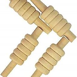 A.S Gallery Wooden Cricket Stump bails Light Weighted Pack of 4 (2 Pair)-image-5