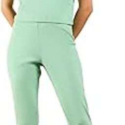 Women Top Pant Solid Print Co-Ord Set-image-42