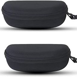 Zipper Eyewear Sunglasses Spectacles Cases Pouch for Men and Women (Black, Free Size) - Combo of 2 or 3-56