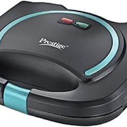 Prestige PGMFB (D) 800W Sandwich Toaster with die cast aluminium grill plates|Power indicators|Non-stick coating|Black|1 year warranty-32