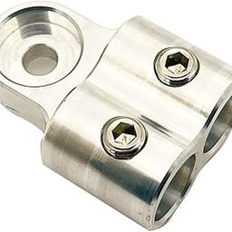 One Aluminum Alloy 1/0 alternator Power Distribution Block, Double Stainless Steel Screws-image-75