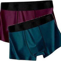 Men's Poli Reyon Trunk Underwear Snug Fit| Soft Stretch Solid Innerwear | Breathable Comfort | Regular Fit Boxer Briefs for Everyday Wear (Pack of 2)_PC-07-image-80