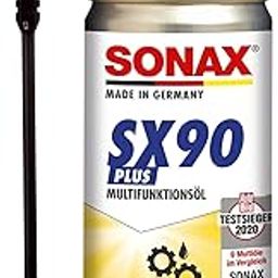 SONAX SX90 Plus Multi-Functional Oil (100ml)| Aerosol Easy Spray Can | 360 Degree Precision Nozzle | Extreme Lubrication | Rust Loosening | Corrosion Protection & Moisture Displacement-image-76