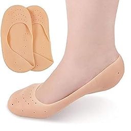 Anti Crack Full Length Silicone Foot Protector Moisturizing Socks for Foot-Care and Heel Cracks,socks for cracked feet,heel pad for heel pain,anti crack heel socks (FULL HEEL) 111 h-image-25