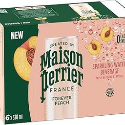 Maison Perrier France & Forever Peach Flavors Refreshing Sparkling Beverage Drink Each 250ml (Pack of 6)-picture-13