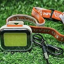 LED Head Torch, Rechargeable Weatherproof Headlamp, ABS Plastic, for Cycling, Camping, Caving, Hiking, Hunting (Multicolor)-image-77