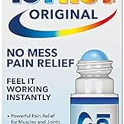 360Feel Icy Hot Medicated Pain Relief Liquid with No Mess Applicator 73ml | Instant Relief from Muscular Pain & Joint Pain | Natural Pain Relief Roll on-30