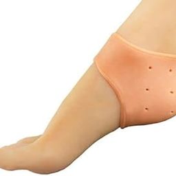 Cushion Heel Protector Moisturizing Silicone Gel Heel Socks( PACK OF 2) 1 FACE SHEET MASK FREE-image-21