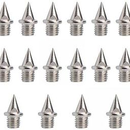 Jazzy Pearls®2x16 Pieces Replacement Spikes for Track Shoes 7 mm for Short Distance Running Silver Sharp Nails|Sporting Goods | Outdoor Sports | Track & Field|16 Track Spikes(2 Pack)-picture-19