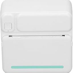 ZIZEV Portable Thermal Printer, Mini Multifunctional Thermal Printer, Rechargeable, 200dpi Resolution, for Photo (White Green)-image-72