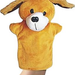 BKDT Marketing Soft Hand Puppet Toy for Kids | Story Telling | Babies Toys | Animals Hand Puppet for Boys & Girls (Dog) - Small Toy-13