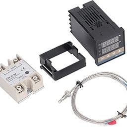 PID Thermostat Temperature Controller Intelligent Control Set 0 to 400℃ for Farm Heater (25A)-image-61