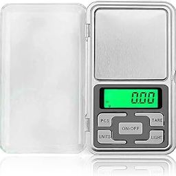 Jewellery Scale | Weight Scale | Digital Weight Machine | weight machine for gold | Electronic weighing machines for Jewellery 0.01G to 200G Small Weight Machine for Shop (Silver)-22