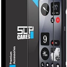 SupCares Military-Grade Gorilla Tempered Glass Screen Protector for CMF Phone 1 (6.67 Inch) With Installation Kit | Edge to Edge Coverage | Black-13