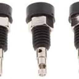 bnf® 8x5pcs 2mm Banana Jack Safety Panel Mount Binding Post Socket 30-60V 10A Black-picture-20