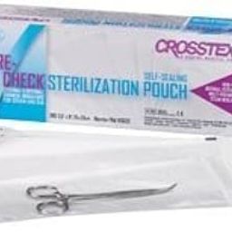 Crosstex SCS2, Sure-Check Sterilization Pouch 9 x 23cm, 200 per Package-image-42