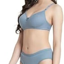 Women's Honeymoon Bikini Lace Bra Panty Lingerie Set, Lightweight and Comfortable English Padded Bra| Night Bra || Panty Set || Bikini Set || Lingerie Set-image-58