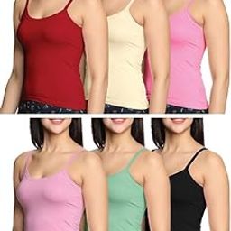 Women's Slips - 100% Pure Cotton, Super Soft, Best Value(Pack of 6)(Color mayvary)-image-35
