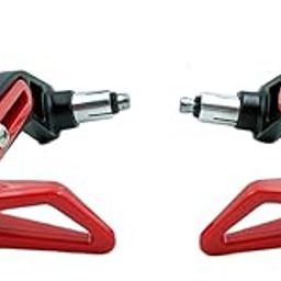 Gear UP Universal 7/8" 22mm Handlebar Brake Folding Clutch Lever Guard Compatible for All Yamaha Bikes, RED-14