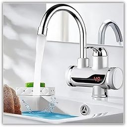 𝟏𝟓 𝐘𝐄𝐀𝐑𝐒 𝐖𝐀𝐑𝐑𝐀𝐍𝐓𝐘 Instant Electric Water Heater Faucet (3000W) Tankless Hot Water Heater for Kitchen. Energy-Efficient with Adjustable Temperature Control with Digital Display-image-92