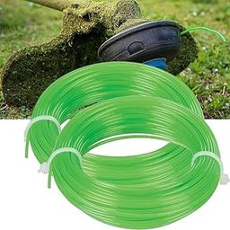 Weed Eater String Home Spired Heavy Duty Strimmer Line Grass Trimmer Line Brush Cutter Nylon Round Rope Cut Weed Strimmer Cord String Wire (3.0mm x 10m)-55