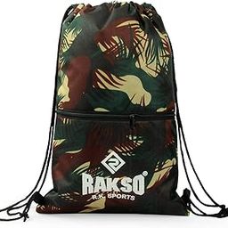 Polyester 510 Polyester Fabric Multipurpose Drawstring Bag and Backpack for Boy Girl Men and Women Green-1