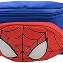 Kids Chest Bag Cartoon Spider Man Print Bag for Kids Shoulder Bag-39