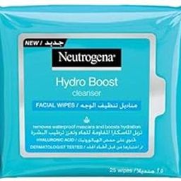 Neutrogena Hydro Boost Facial Wipes Cleanser 25 Wipes-36