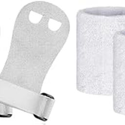 SECRET DESIRE Creations Sports Gymnastics Grips Portable Hand Grips for Athletic Sports Pull up Kids White-18