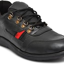 TORZU™ Men's Real Leather Steel Toe Light Weight Industrial Safety Shoes for Men 08-image-62