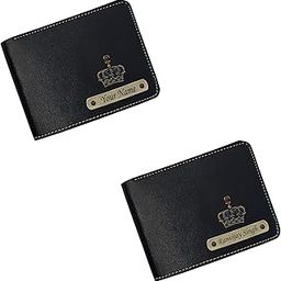 Personalized Leather Men’s Wallet with Name & Charm – Gift for Father, Husband, Brother, or Son – Ideal for Birthday, Anniversary, Father’s Day & Special Occasions (Black)-35