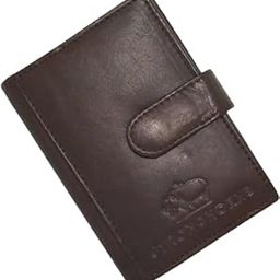 Genuine Leather RFID Card Holder, Brown, Casual and Formal, for Men and Women-image-95