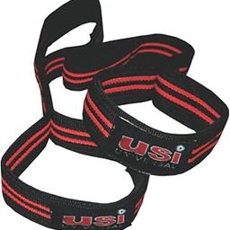 USI UNIVERSAL THE UNBEATABLE Figure 8 Power Lifting Grip Hook Wrist Wraps Black Made of Heavy Duty Neoprene, Padded Lifting Strap (7032, Pack of 1 Pair)-23