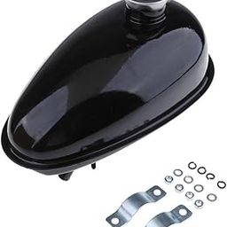 BNF Motorized Bike Petcock 3L Metal Fuel Tank Cap for 80cc 60cc 66cc 49cc Engine Black | Collectibles-14