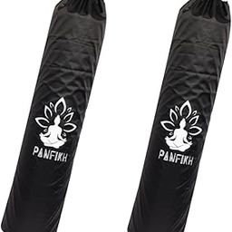 PANFIKH Sports Yoga Mat Bag with Shoulder Strap - Yoga Mat Cover Bag for Yoga Mats up to 6 mm-image-16