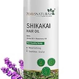 7 days Shikakai Hair Oil Promotes Healthy, Long, Strong & Shiny Hair - Reduces Hair Fall & Grows Hair, 100% herbal Oil, Free From Parabens - fight dandruff, men & women 100 ml (Pack of -1)-image-32