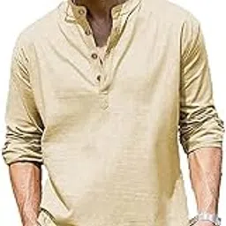 edinwolf Cotton Blend Short Kurta for Men-picture-35