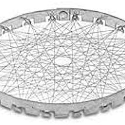 Attachh Stainless Steel Mini Tandoor, Tandoor Channi, Tondoori Jali, Grill Jalli, Barbeque Net, LPG Saver (Pack of 1)-picture-0