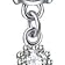 3-Section Zircon Belly Button Ring | Titanium Steel Thick Rod Body Piercing Jewelry-image-49