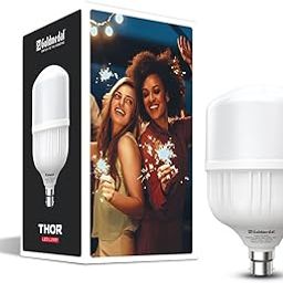 Goldmedal Thor 40W B22 Base LED Bulb - Cool Daylight (6500k) | Energy Efficient | 230 Degree Light Coverage | Surge Protection up to 4KV | Rated Life 15000 Hrs | for Home & Office |Pack of 1-15