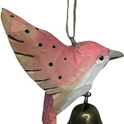 ATORSE Birds Hanging Ornament European Wooden Bird Statue for Office Backyard Party Pink|Home & Garden|Yard, Garden & Outdoor Living|Garden D?©cor|Statues & Lawn Ornaments-image-30