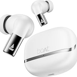 boAt Airdopes Ultra Pro, 100Hrs Battery, Dual Pairing, Spatial Audio, App Support, Fast Charge, 4Mics ENx, v5.3 Bluetooth Earbuds, TWS Ear Buds Wireless Earphones with mic (Zinc White)-11
