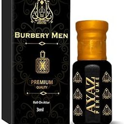 AYAZ Burbery Men|Revitalizing Attar Perfume|Heart of Moss, Geranium & Sandalwood|Warm Amber & Cedar Wood Base | Unisex Essential Oil Blend (3ml)-image-9