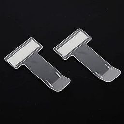 2 Pcs Car Transparent Invoice Ticket Folder Car Windscreen Window Parking Permits Ticket Holder Clip-image-36
