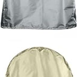 HEAVENGLOW 2Pcs Cover for 18" 20" Floor Fan High Velocity Movement Drum Fan Cover-image-61