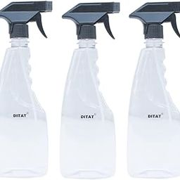 500ml Flat Spray Bottle for Liquid Sprayer Sanitizer/Ironing/Garden/Office/Hospital/Multipurpose Use (Black Pack of 3)-image-87