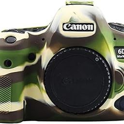 FOTOKINA Silicone Cover Protective Camera Case Compatible for Canon 6D Mark II (Military Green) – Soft, Durable, Shockproof, Dustproof, Anti-Slip, Lightweight, and Stylish Protection for Your Camera-picture-24