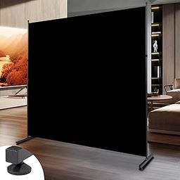 Room Divider 6FT Single Panel Privacy Screen, 71'' Wide Fabric Indoor Room Divider Wall Divider for Room Separation, Portable Room Partitions and Dividers Freestanding Temporary Wall Room Separators-image-63